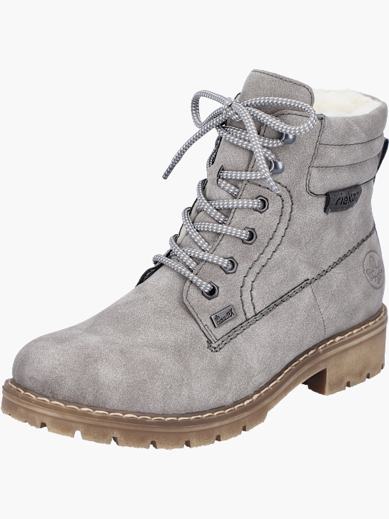 Rieker Damen Schnürstiefel Grau 136688 2