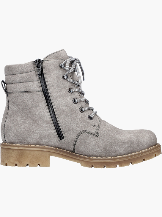 Rieker Damen Schnürstiefel Grau 136688 3