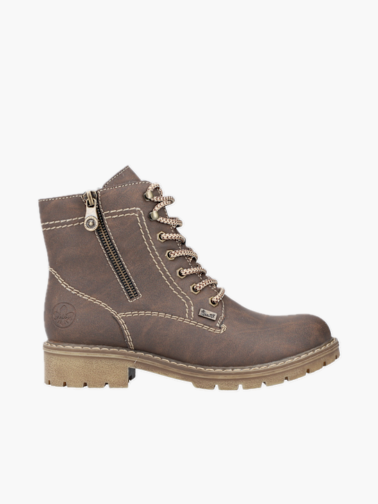Rieker Damen Schnürstiefel Braun 136692 1