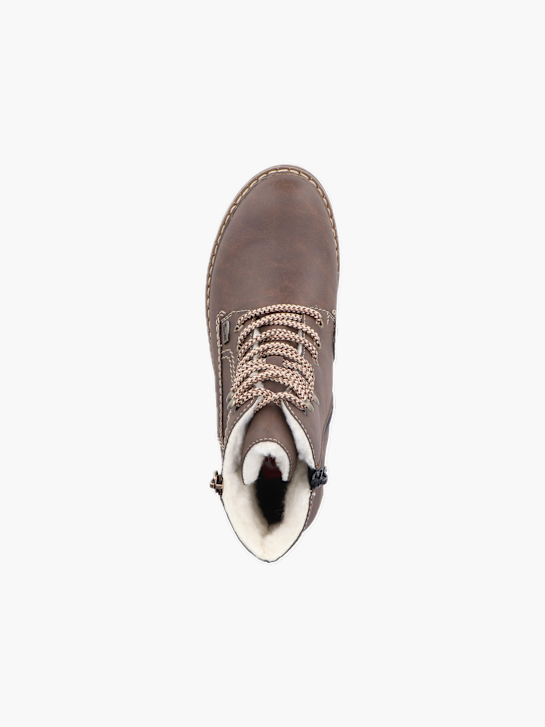 Rieker Damen Schnürstiefel Braun 136692 4