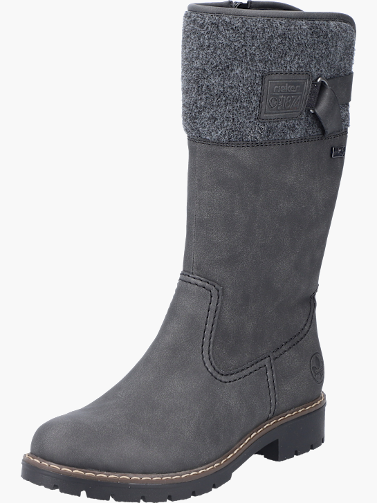 Rieker Damen Hochschaftstiefel Grau 136693 2