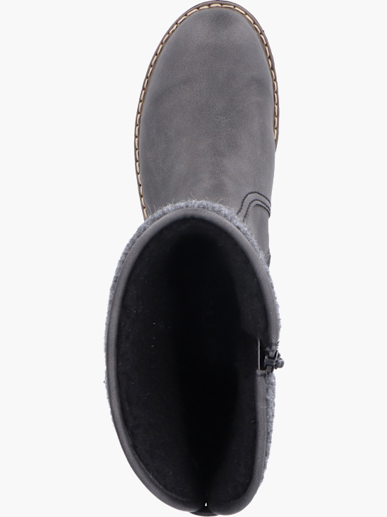 Rieker Damen Hochschaftstiefel Grau 136693 4