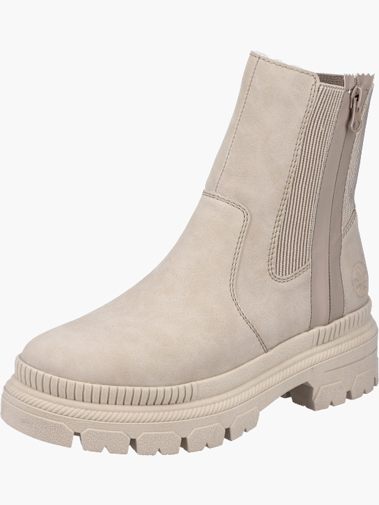 Rieker Damen Chelsea Boots Beige 142125 2