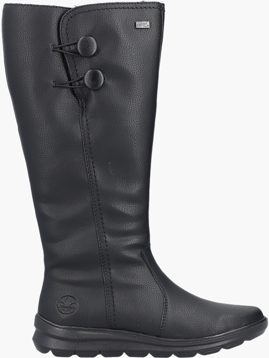 Rieker Damen Hochschaftstiefel Schwarz 142129 1