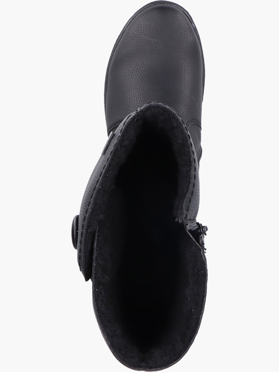 Rieker Damen Hochschaftstiefel Schwarz 142129 3