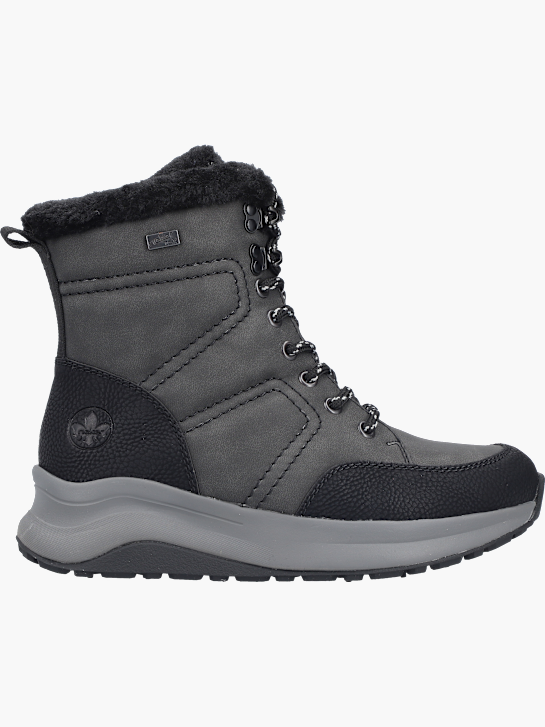 Rieker Damen Schnürstiefel Grau 142131 1