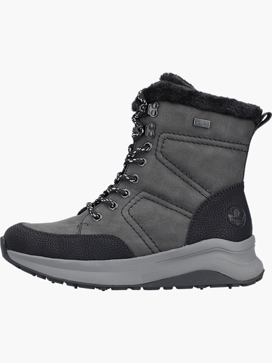 Rieker Damen Schnürstiefel Grau 142131 2