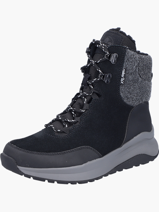 Rieker Damen Schnürstiefel Schwarz 142132 3