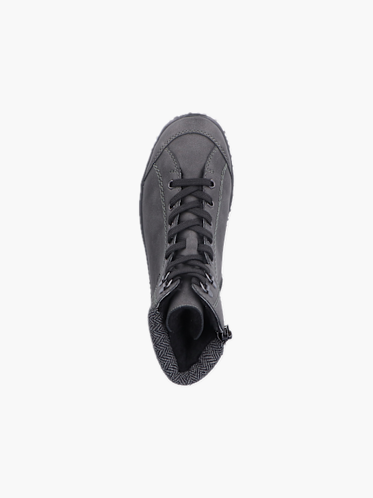 Rieker Damen Schnürstiefel Grau 136710 4
