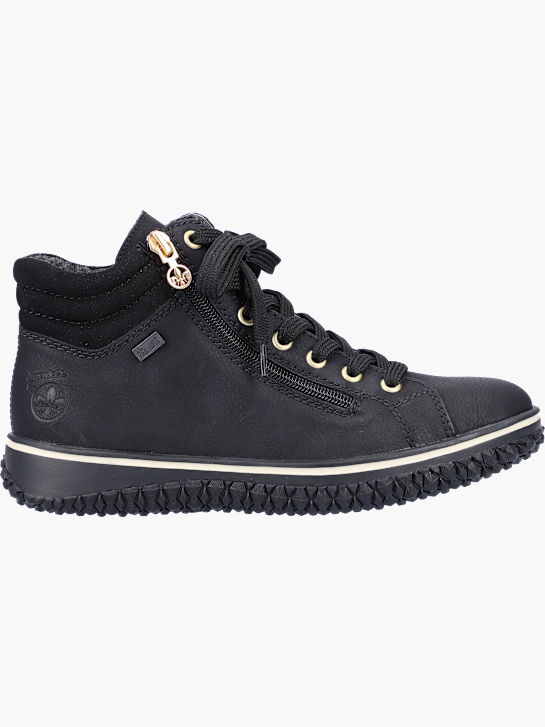 Rieker Damen Schnürstiefel Schwarz 142142 1