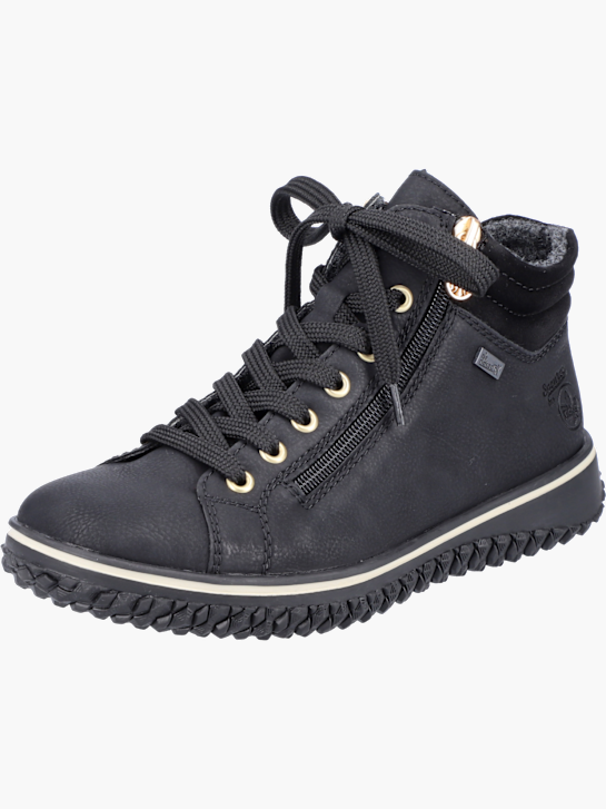 Rieker Damen Schnürstiefel Schwarz 142142 2