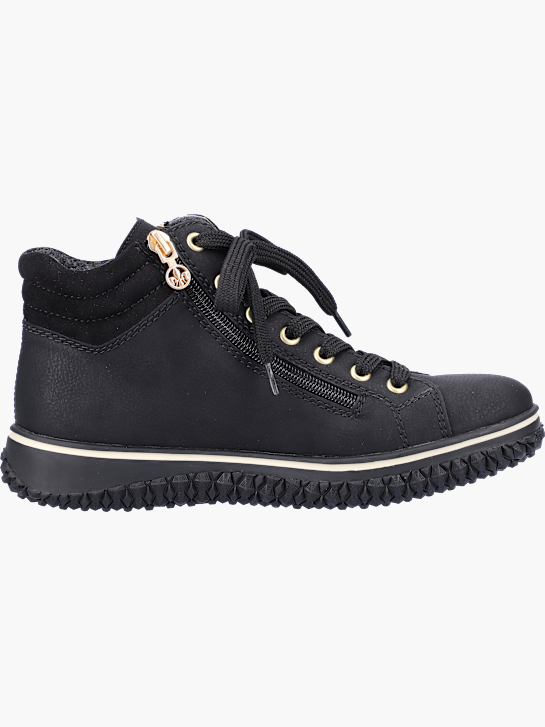 Rieker Damen Schnürstiefel Schwarz 142142 3