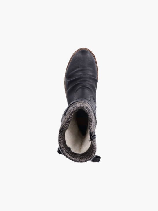 Rieker Damen Kurzstiefel Schwarz 136716 4