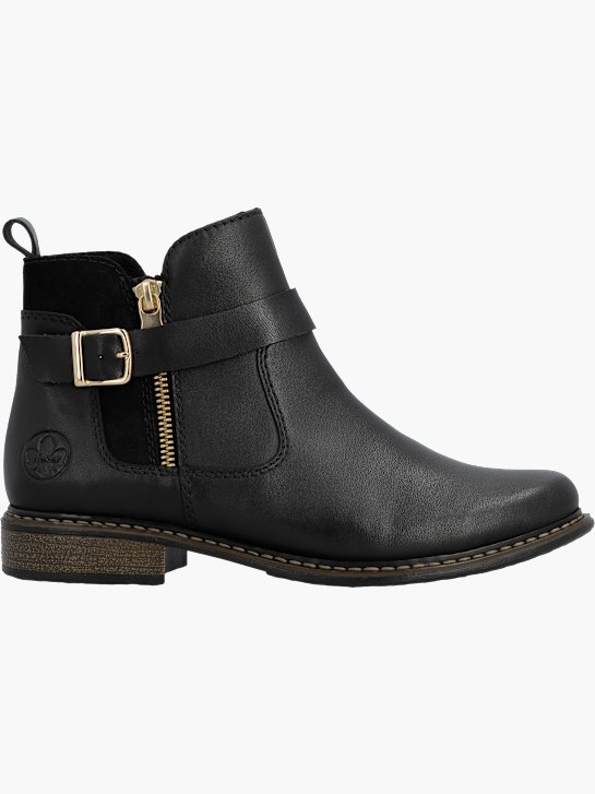Rieker Damen Chelsea Boots Schwarz 142147 1