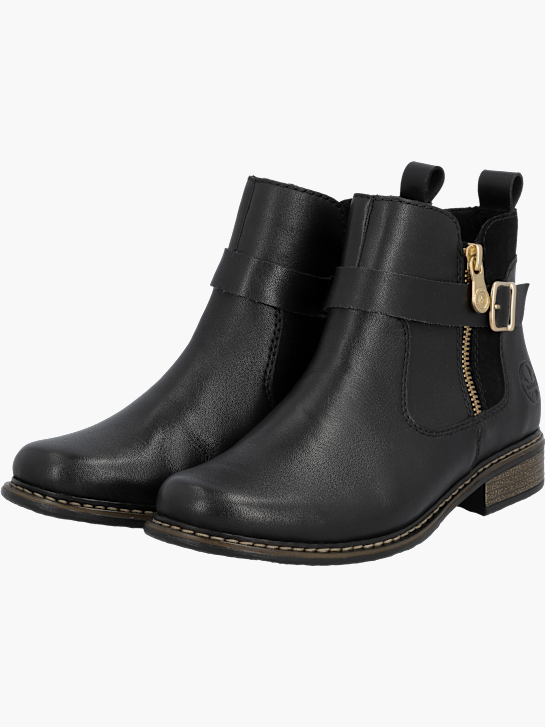 Rieker Damen Chelsea Boots Schwarz 142147 2