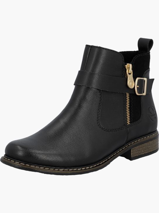 Rieker Damen Chelsea Boots Schwarz 142147 3