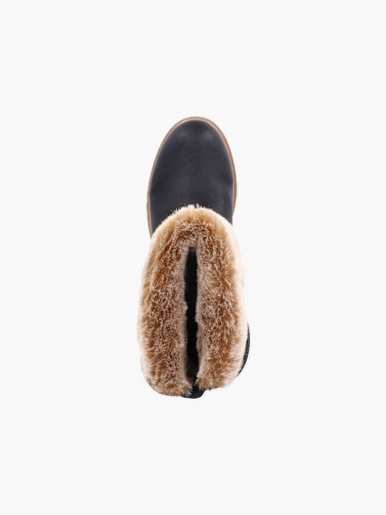 Rieker Damen Hochschaftstiefel Schwarz 136720 4