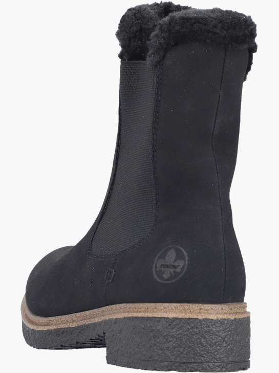 Rieker Damen Chelsea Boots Schwarz 142150 4