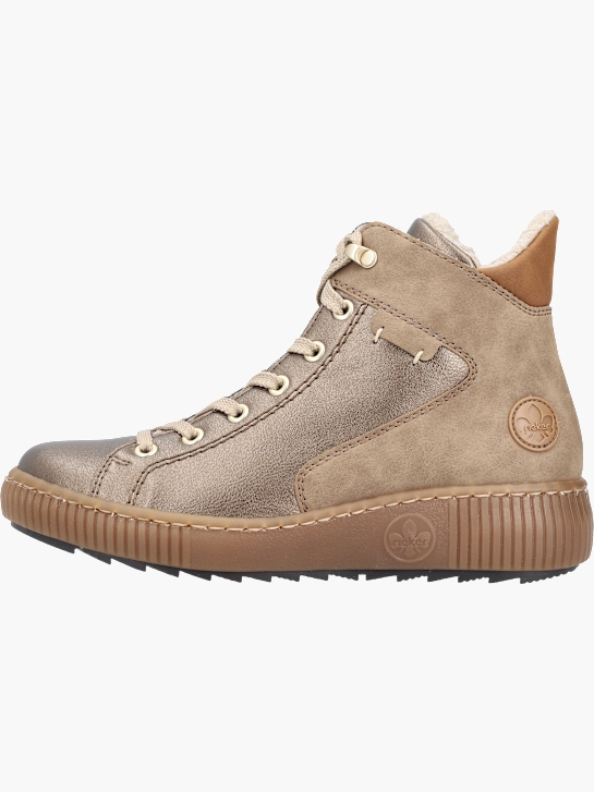 Rieker Damen Schnürstiefel Bronze 142151 2
