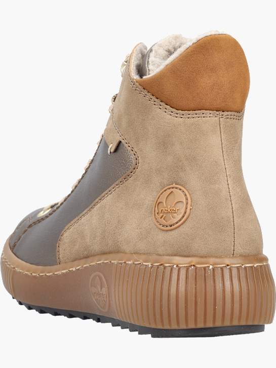 Rieker Damen Schnürstiefel Bronze 142151 4