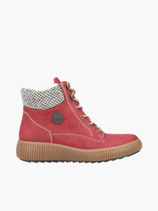 Rieker Damen Schnürstiefel Rot 136726 1