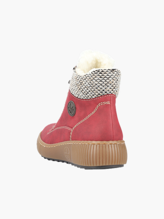Rieker Damen Schnürstiefel Rot 136726 3