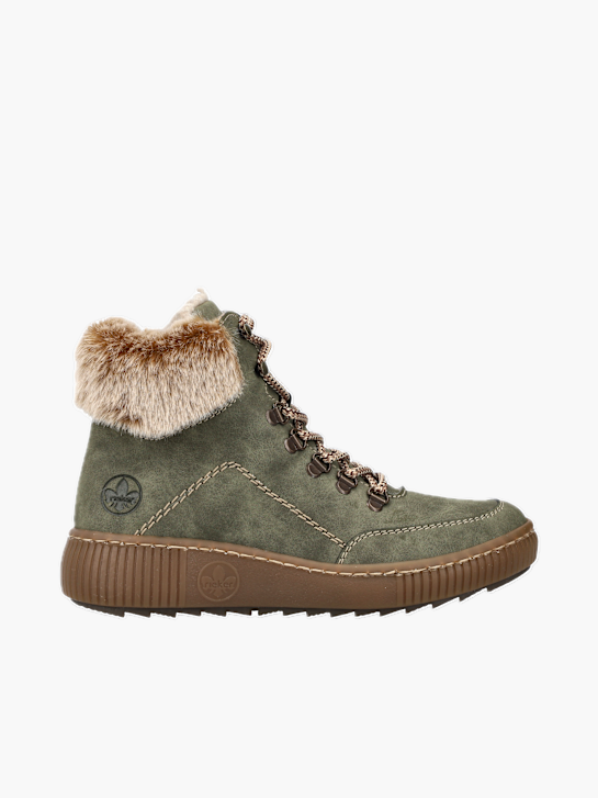 Rieker Damen Schnürstiefel Grün 136727 1