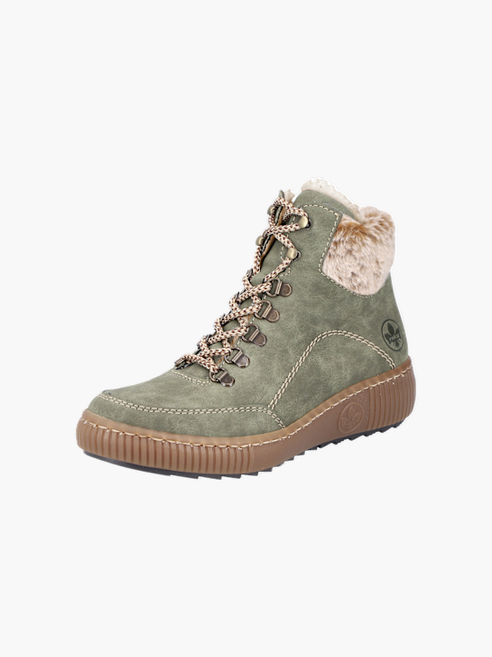 Rieker Damen Schnürstiefel Grün 136727 2