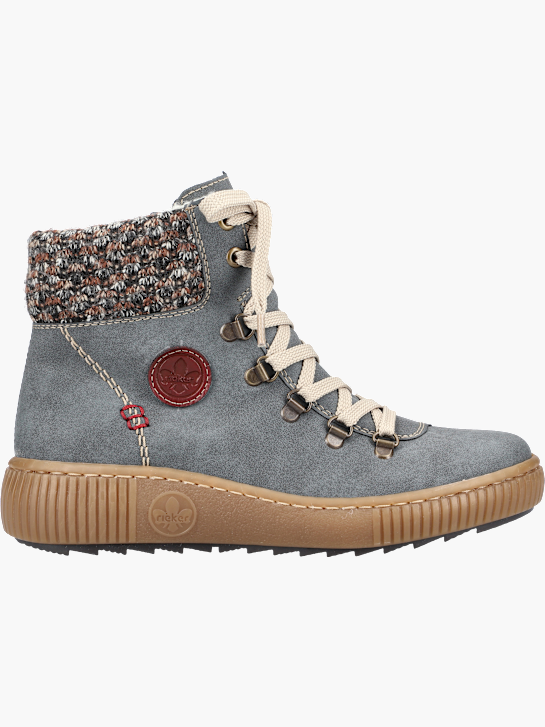 Rieker Damen Schnürstiefel Blau 142152 1