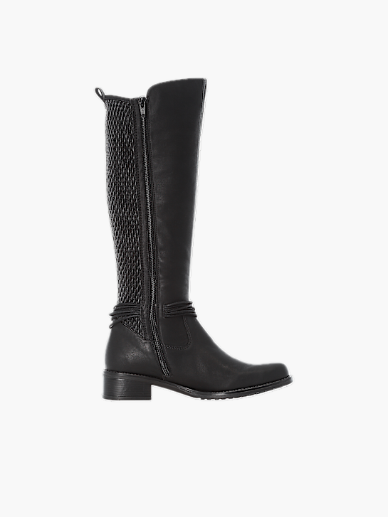 Rieker Damen Hochschaftstiefel Schwarz 136732 3