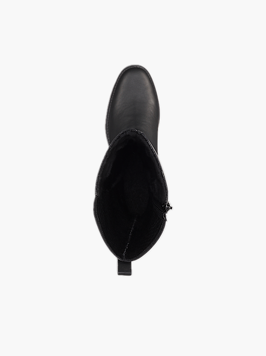 Rieker Damen Hochschaftstiefel Schwarz 136732 4