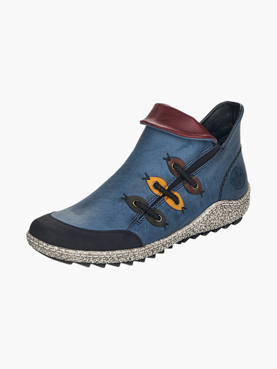 Rieker Damen Slipper Blau 142160 2
