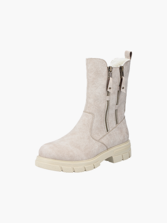 Rieker Damen Biker Boots Beige 136734 2