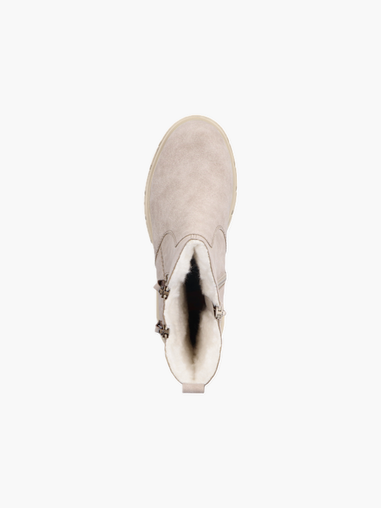 Rieker Damen Biker Boots Beige 136734 4