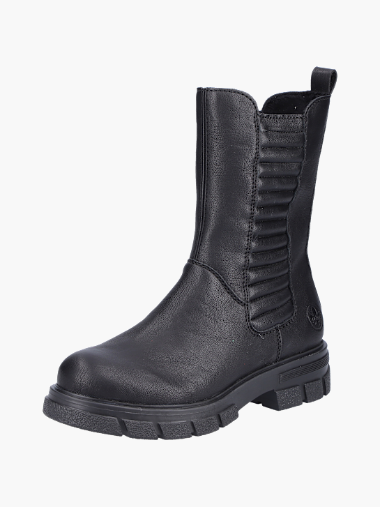 Rieker Damen Chelsea Boots Schwarz 142164 2