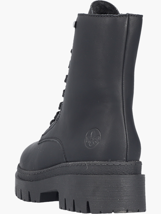 Rieker Damen Biker Boots Schwarz 142166 4
