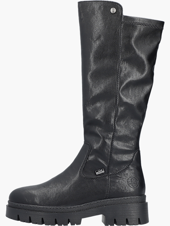Rieker Damen Hochschaftstiefel Schwarz 142168 2