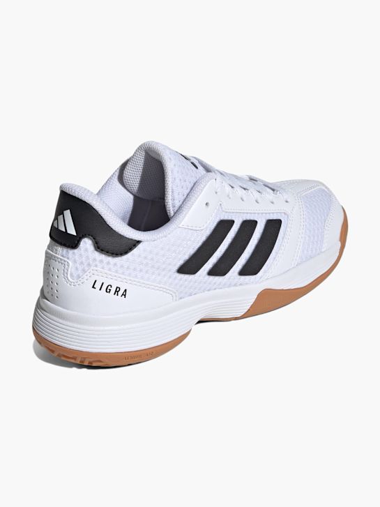 adidas Ligra 8 Indoor Kids Schuh Weiß 133121 4