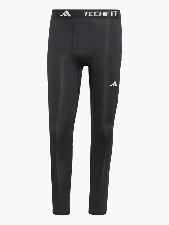 adidas TECHFIT Compression Training 3-Streifen lange Leggings Schwarz 141388 1