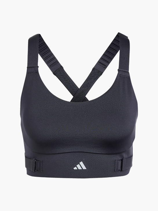adidas FastImpact Luxe Run High-Support Sport-BH Schwarz 141333 1