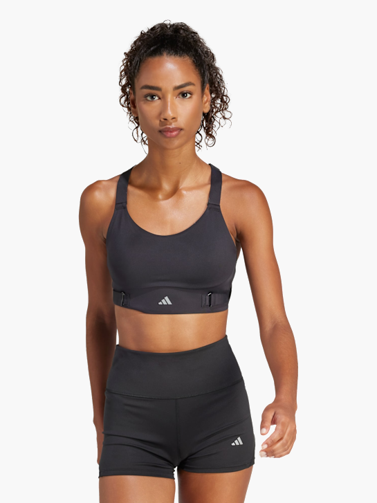 adidas FastImpact Luxe Run High-Support Sport-BH Schwarz 141333 3