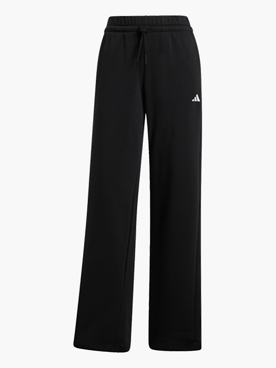 adidas Essentials Small Logo Feel Cozy Open-Hem Hose Schwarz 168835 1