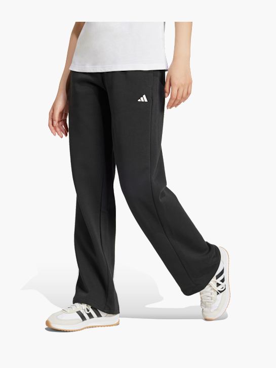 adidas Essentials Small Logo Feel Cozy Open-Hem Hose Schwarz 168835 2