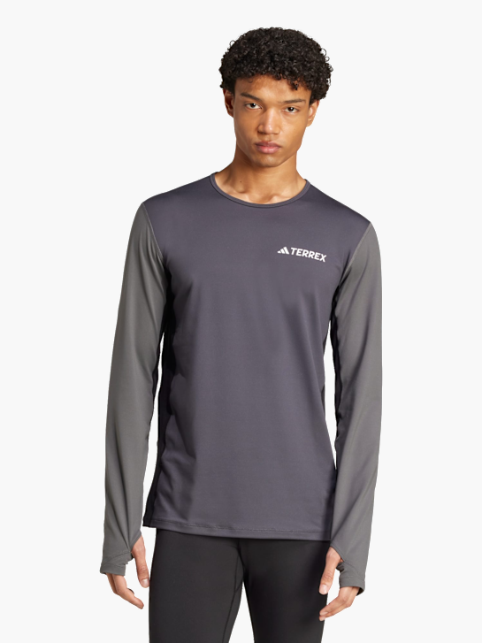adidas Multi Synthetic langärmelige Baselayer Grau 142598 2