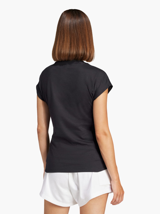 adidas Essentials Linear Cotton T-Shirt Schwarz 142740 3