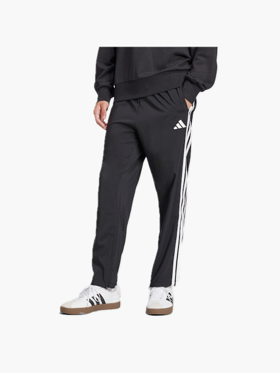 adidas Essentials 3-Streifen Stanford Open Hem Hose Schwarz 132457 2