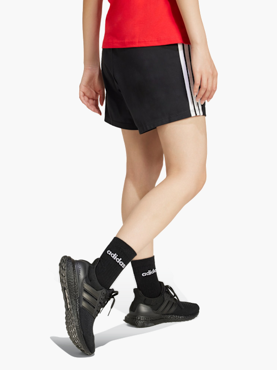 adidas Essentials 3-Streifen Cotton Shorts Schwarz 142757 3