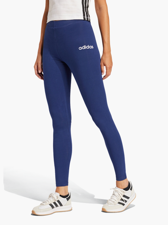 adidas Essentials Linear Cotton Leggings Blau 142736 2