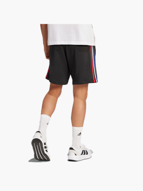 adidas Frankreich Essentials 3-Streifen French Terry Shorts Schwarz 132257 3