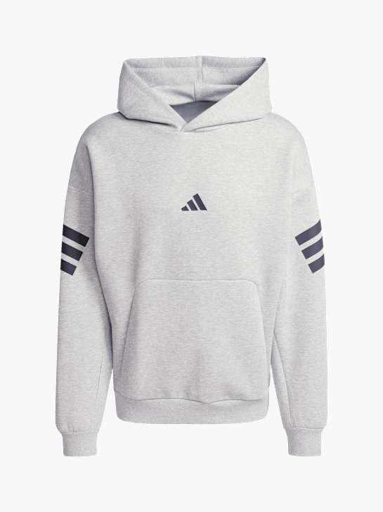 adidas Future Icons 3-Streifen Hoodie Grau 142432 1